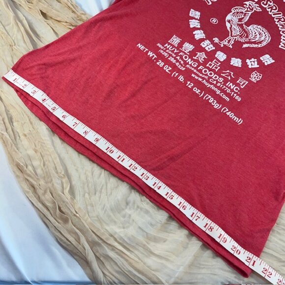 Sriracha Hot Chili Sauce Unisex Short Sleeve Tee Size L - Picture 7 of 11